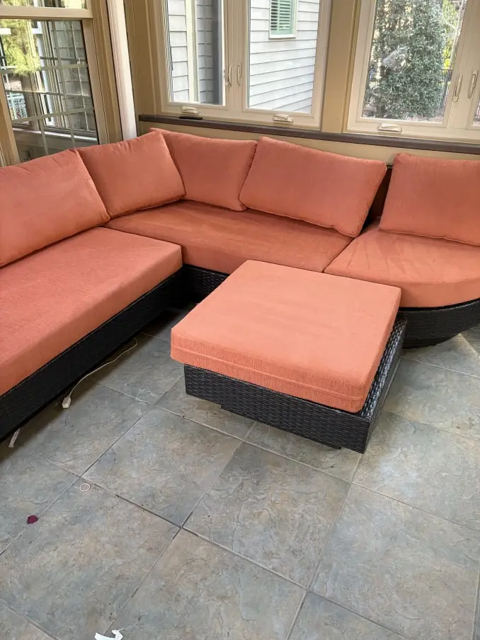Patio Furniture Cleaning